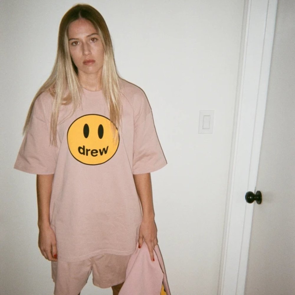 drew house mascot tee - dusty rose